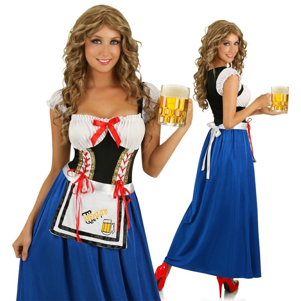F1574 Maid Gown Oktoberfest Costume